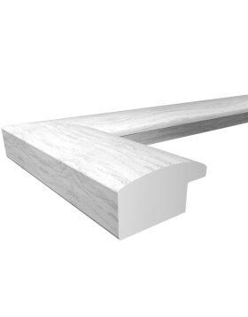 Cornice per interni in legno 40x50 cm Bianco