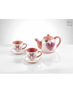 20CA1021 Mascagni teapot pink
