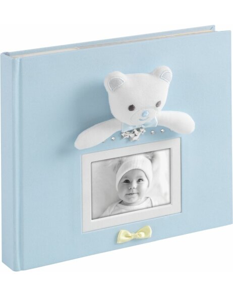 0GFA1041 Mascagni Baby-Einsteckalbum 100 Fotos 10x15 cm blau