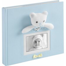 0GFA1041 Mascagni Baby-Einsteckalbum 100 Fotos 10x15 cm blau