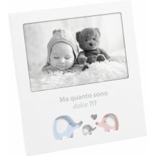 2GQA1064 Marco para bebé Mascagni 10x15 cm blanco