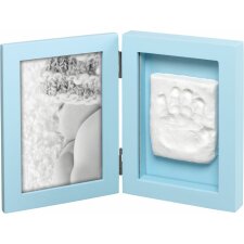 A621 baby frame with footprint 10x15 cm blue
