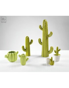 A785 Keramik Kaktus grün 27,8 cm