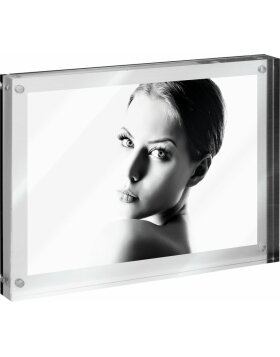2IAA1037 Mascagni acrylic magnetic frame 13x18 cm silver
