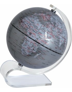 20AO452 Mascagni Globe silver 13 cm rotatable