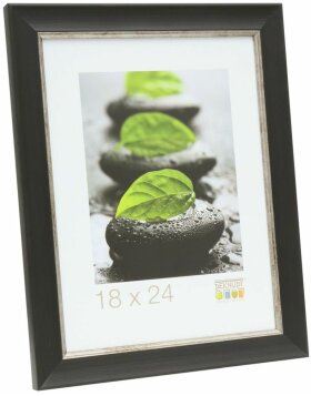 Cornice per foto in plastica nera S45WF2