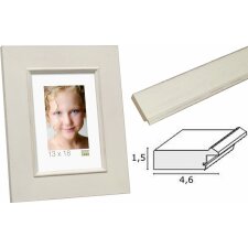 photo frame off white wood S48SS1