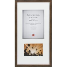 Silverlining document frame 30x60 cm oak