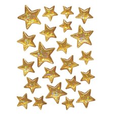 DECOR stickers Christmas stars Stone 1 sheet