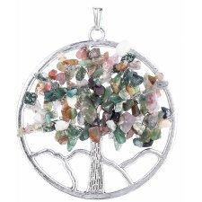 Pendant silver colored - MLHN0015