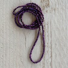 Halskette 4mmx1m violett - MLNC0069