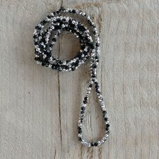 Necklace 4mmx1m black - MLNC0075