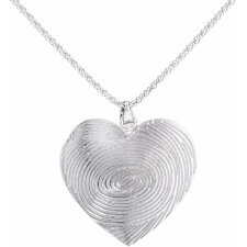 Necklace silver colored 40 cm silver colored - MLNC0158