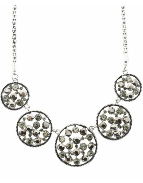 Necklace 80 cm silver colored - MLNC0148