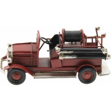 Modell Feuerwehrauto 12x4x5 cm rot - AU0032