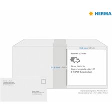 Etichette indirizzo Premium A4, carta bianca 99,1x93,1 mm opaca 600 pz.