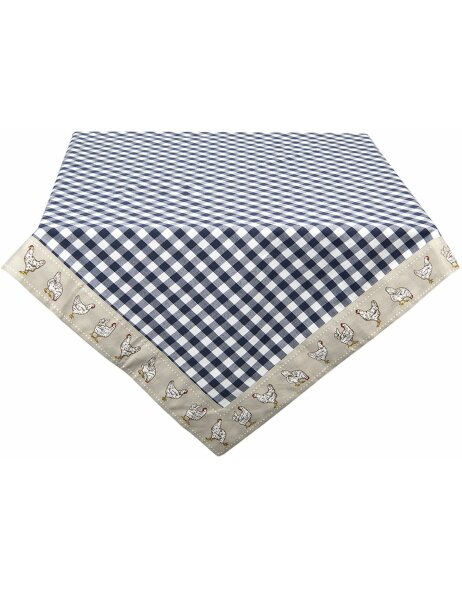 Tablecloth 150x150 cm blue - LCH15BL