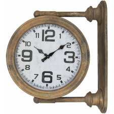 Reloj 43x12x37 cm-1xAA marrón - 6KL0525