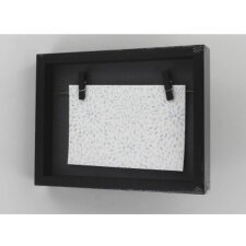 Cavo Portrait Frame Gallery, black, 16.5 x 21.5 cm