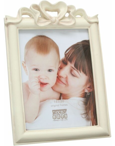 photo frame off white resin S66PD2