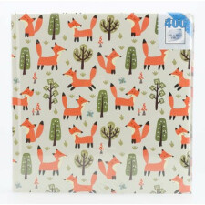 Forest Jumbo Album, 30x30 cm, 100 White Pages, Fox