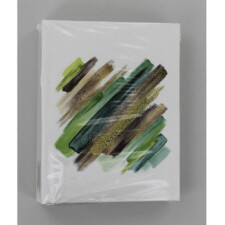 Minimax-Album Brushstroke, für 100 Fotos im Format 10x15 cm, Grün