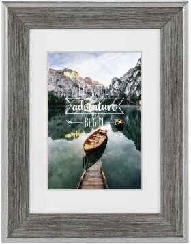 Sierra Plastic Frame, grey, 30 x 40 cm