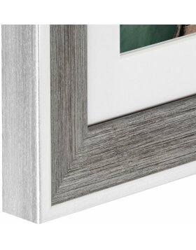 Kunststoffrahmen Sierra, Grau, 30 x 40 cm
