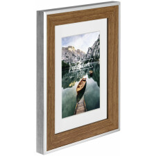 Sierra Plastic Frame, nut, 30 x 40 cm