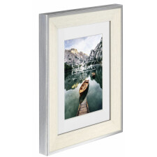 Kunststof lijst Sierra, Wit, 10 x 15 cm