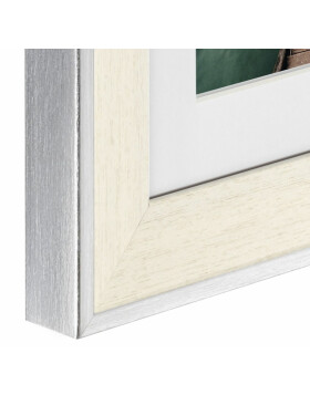 Sierra Plastic Frame, white, 13 x 18 cm