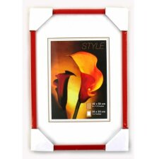 Lindau Plastic Frame, red, 40 x 50 cm
