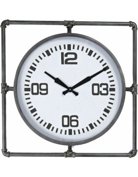 Uhr 5KL0141 Schwarz - Weiß 63x5x63 cm - 1xAA