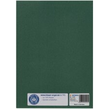 Protège-cahier papier A5 vert foncé