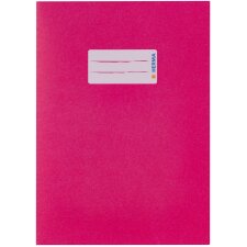 Protège-cahier papier A5 rose