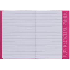 herma roze papier notebook beschermer din a4