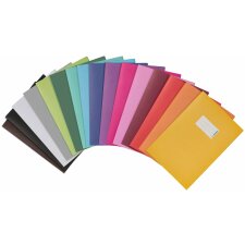 Exercise book cover paper A4 pink 100% wastepaper