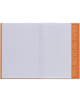Prot&egrave;ge-cahier HERMA papier DIN A4 orange