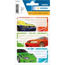 Book labels  76x35 mm tuning 3 sheets