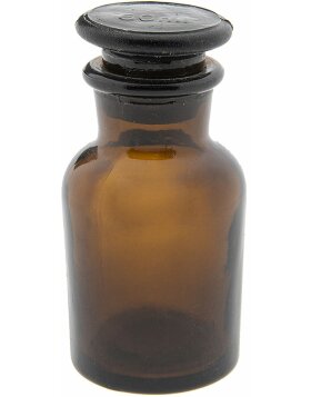 Storage jar with lid 6GL2388 brown &Oslash; 5x9 cm