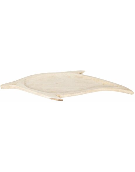 Fish shaped plate 6H1754 nature 65x36x3 cm