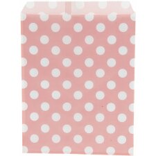Gift bag 6PA0486LP light pink 13x17 cm (25)