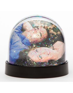 acrylic glitter globe - 90 mm