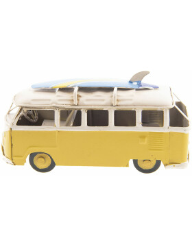 VW Bus Modell lizenziert 6Y2996 gelb 13x6x7 cm