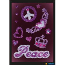 HERMA Glam Rocks Peace mobile phone sticker