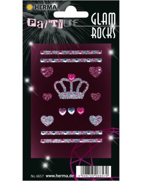 HERMA Glam Rocks Crown Mobile Sticker