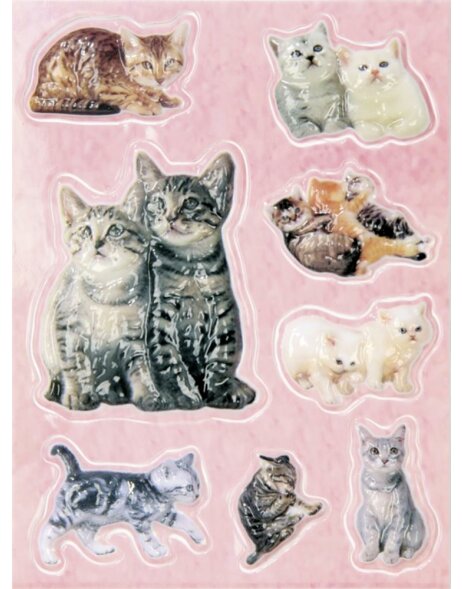 Sticker Katzen, Popup