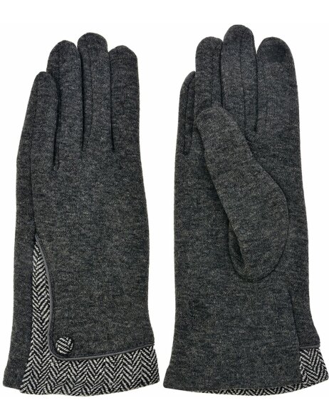 Gloves grey MLGL0013G Gray 8x24 cm