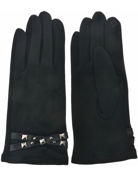Gloves black MLGL0023Z black 8x24 cm