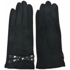 Rękawice czarne MLGL0023Z czarne 8x24 cm